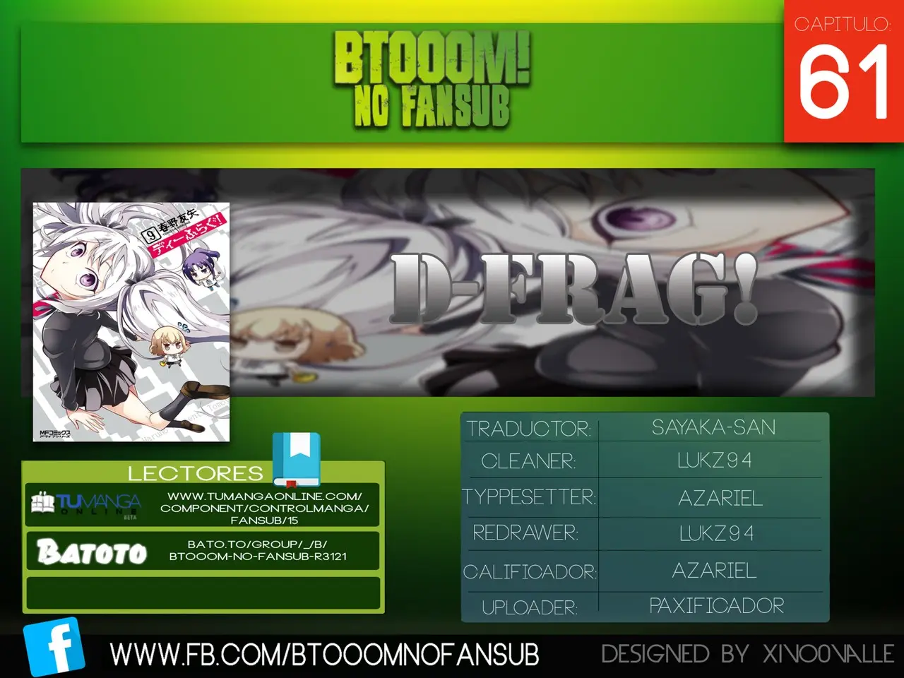 D-Frag capítulo 61, página 1