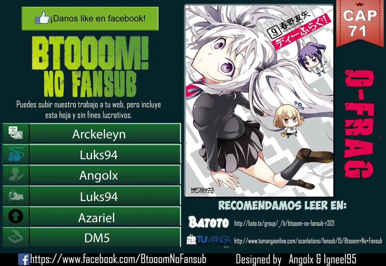 D-Frag capítulo 71, página 1
