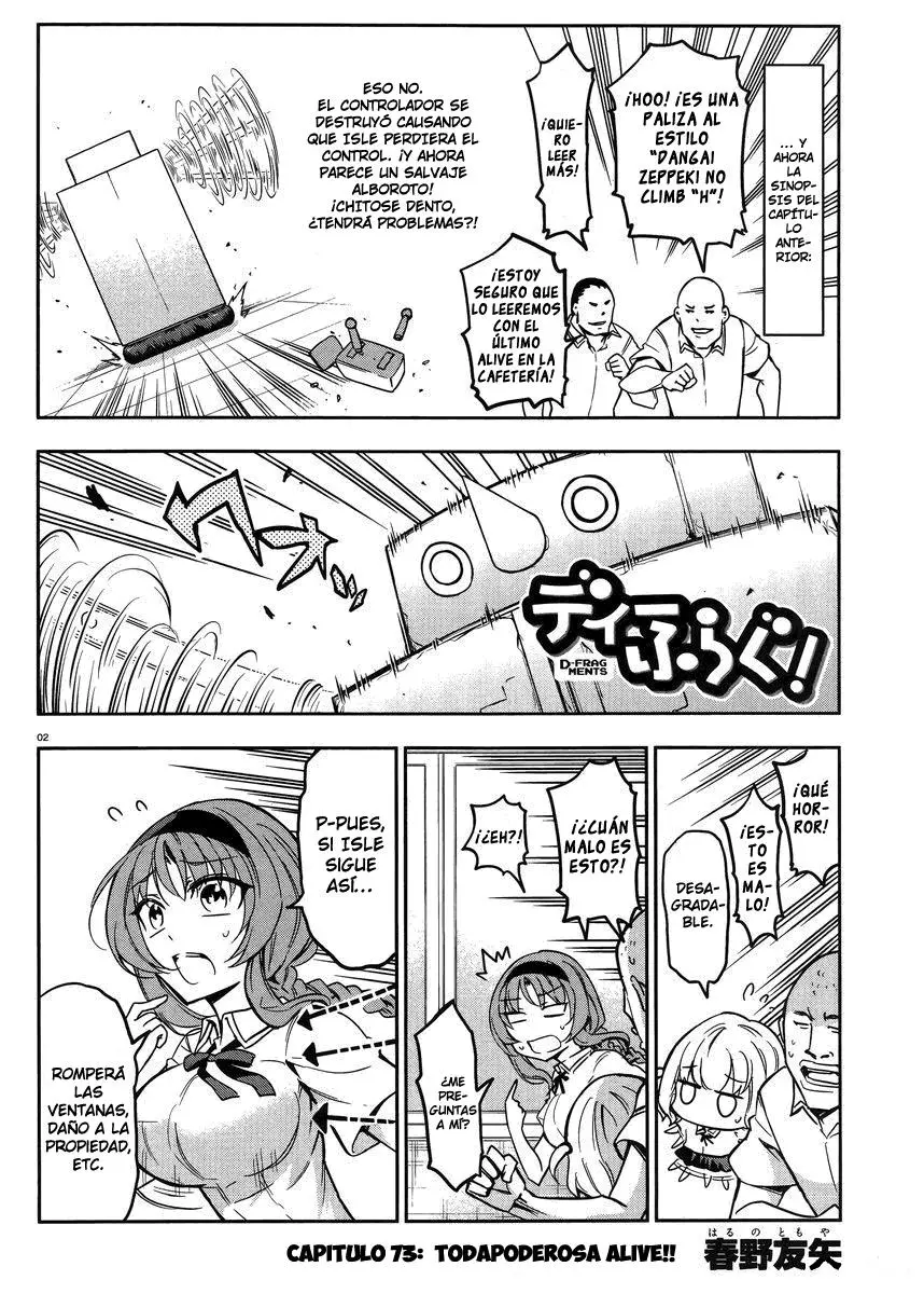 D-Frag capítulo 73, página 3