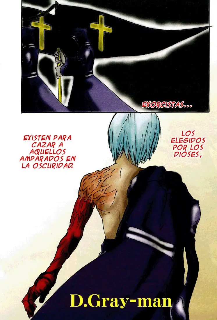 D.Gray-man capítulo 1, página 3
