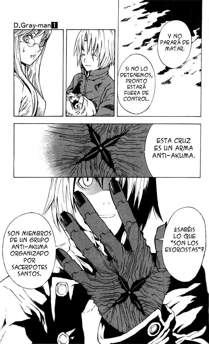 D.Gray-man capítulo 1, página 22