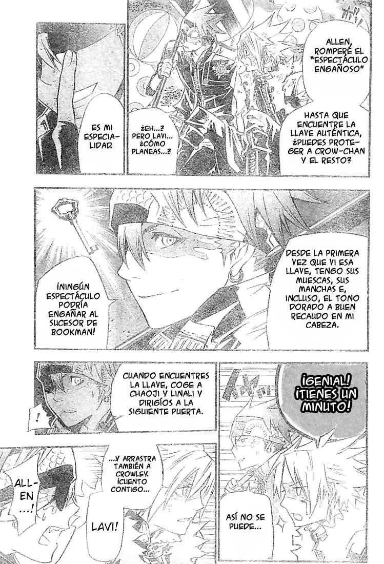 D.Gray-man capítulo 100, página 9