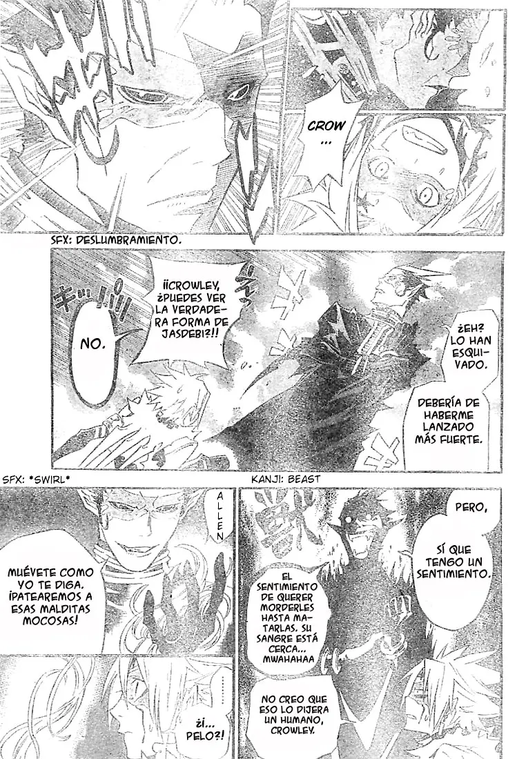 D.Gray-man capítulo 100, página 13