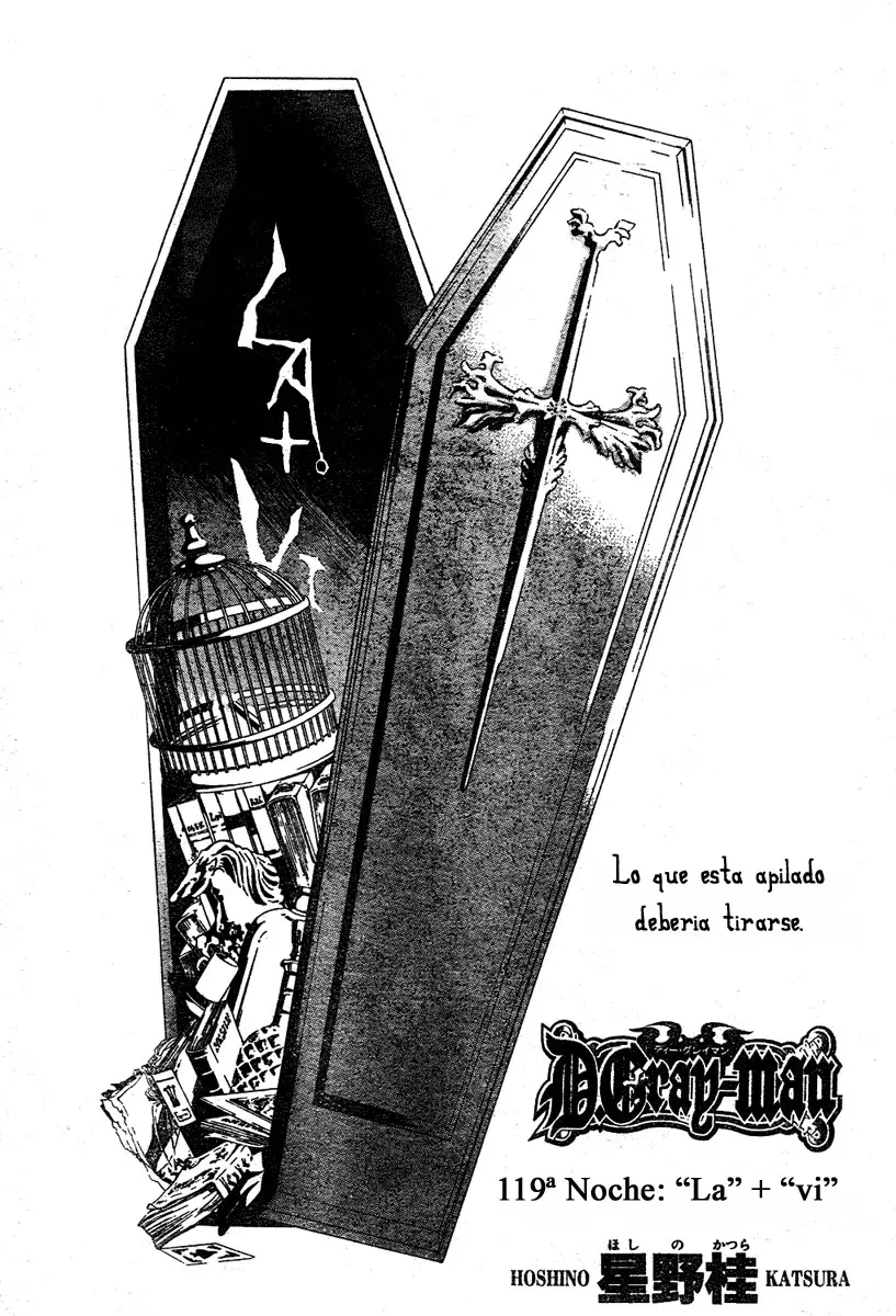 D.Gray-man capítulo 119, página 2