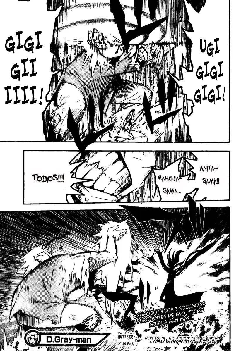 D.Gray-man capítulo 126, página 18