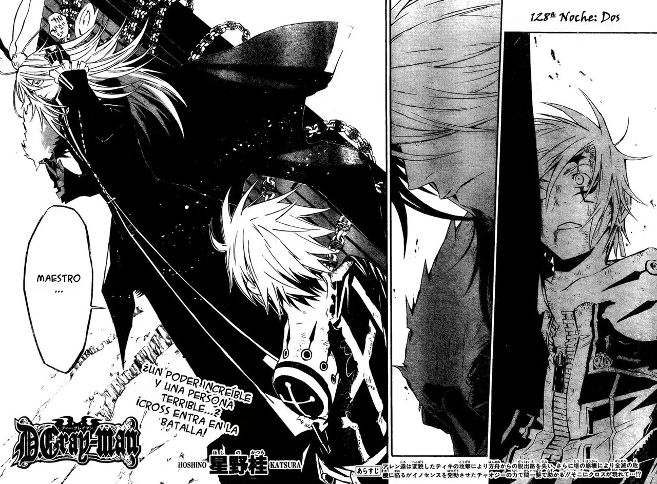 D.Gray-man capítulo 128, página 3