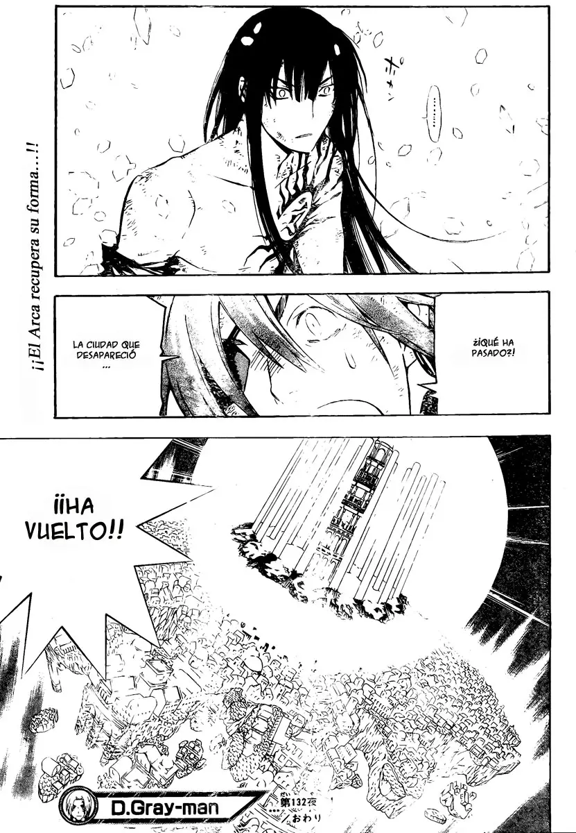 D.Gray-man capítulo 132, página 18