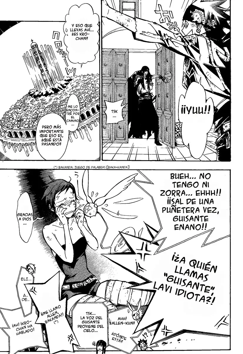 D.Gray-man capítulo 133, página 18