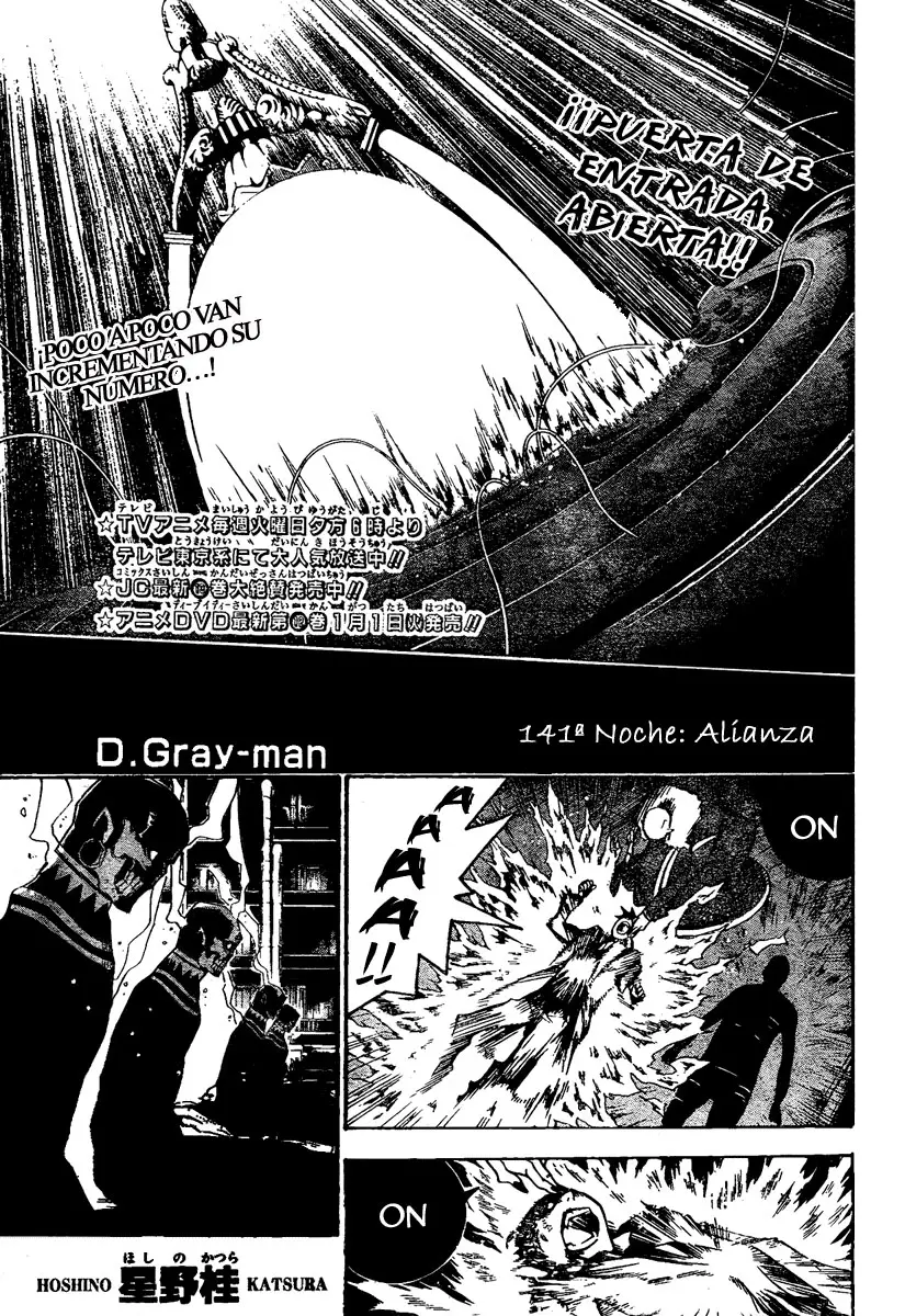 D.Gray-man capítulo 141, página 2