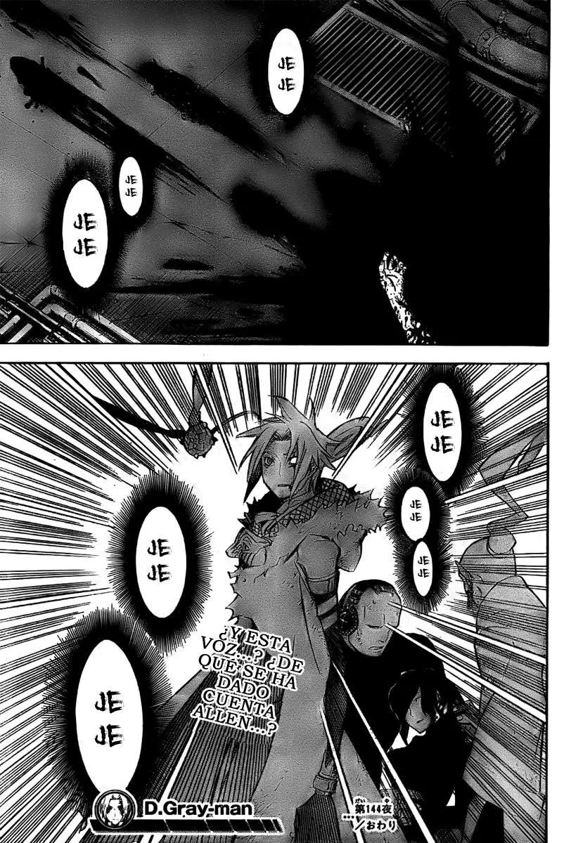 D.Gray-man capítulo 144, página 18