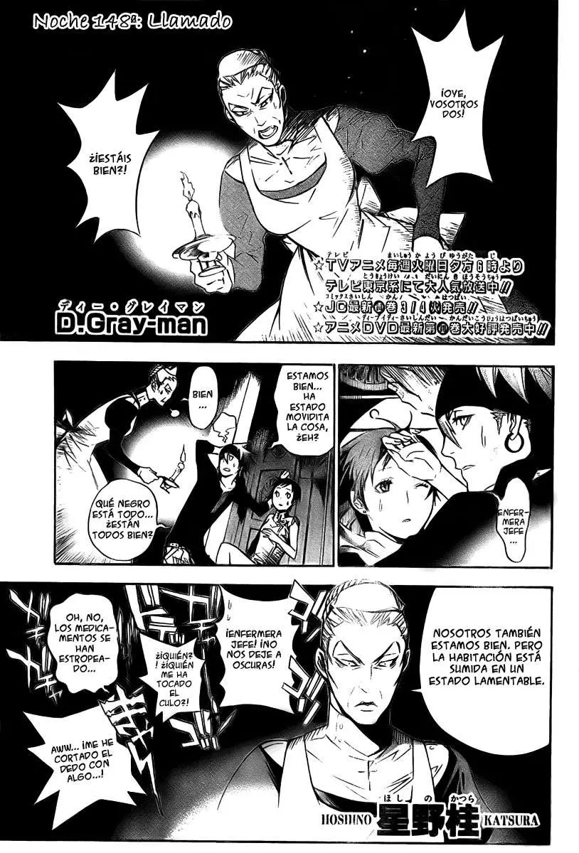 D.Gray-man capítulo 148, página 2