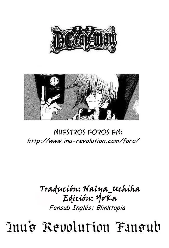 D.Gray-man capítulo 150, página 1