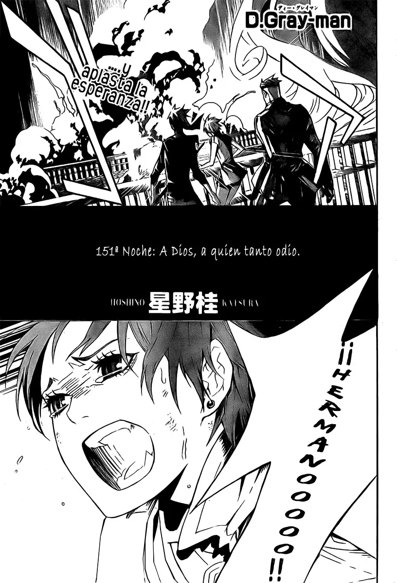 D.Gray-man capítulo 151, página 4