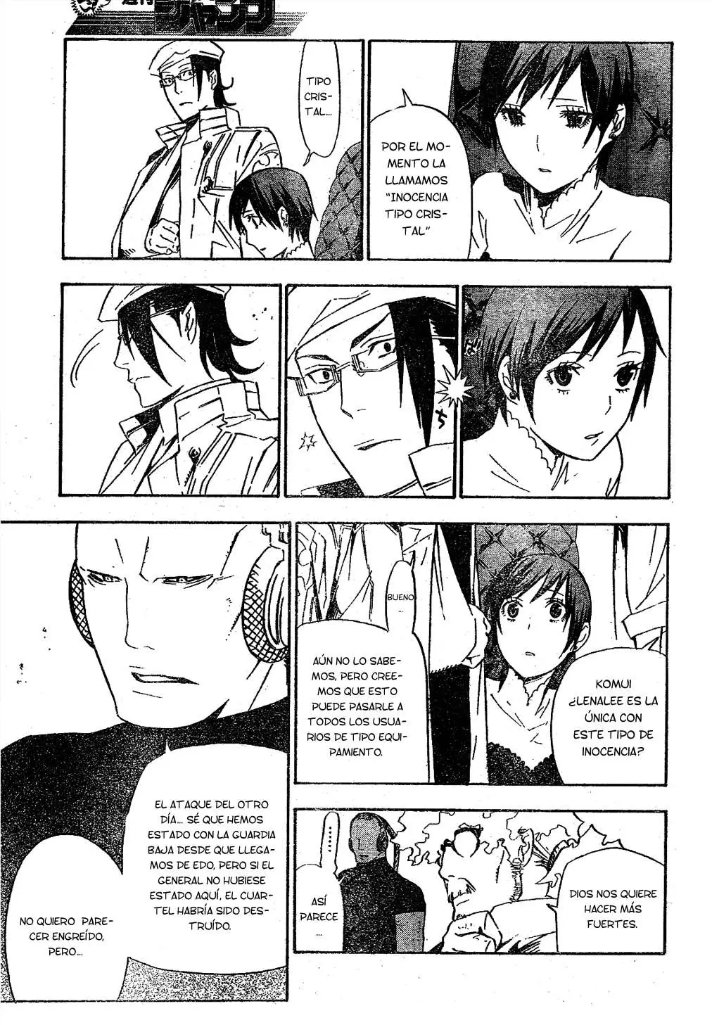 D.Gray-man capítulo 157, página 11
