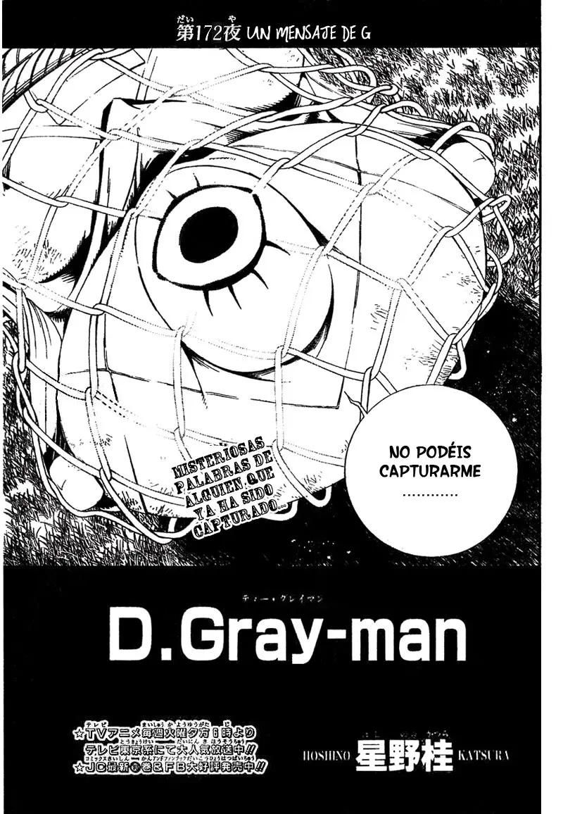D.Gray-man capítulo 172, página 3