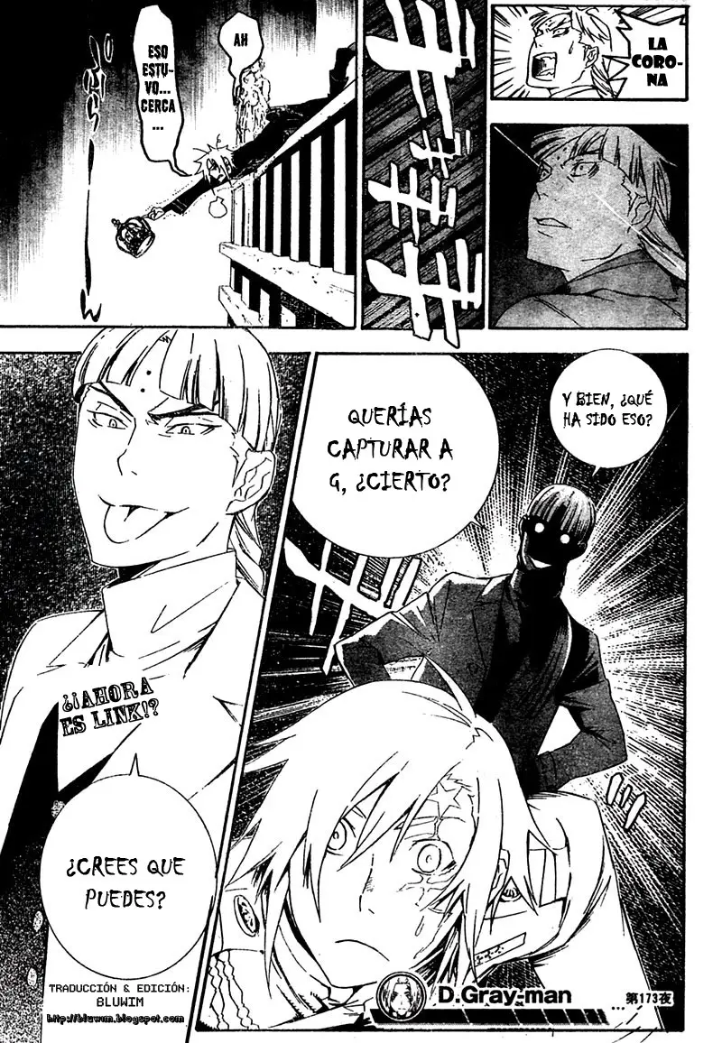 D.Gray-man capítulo 173, página 17