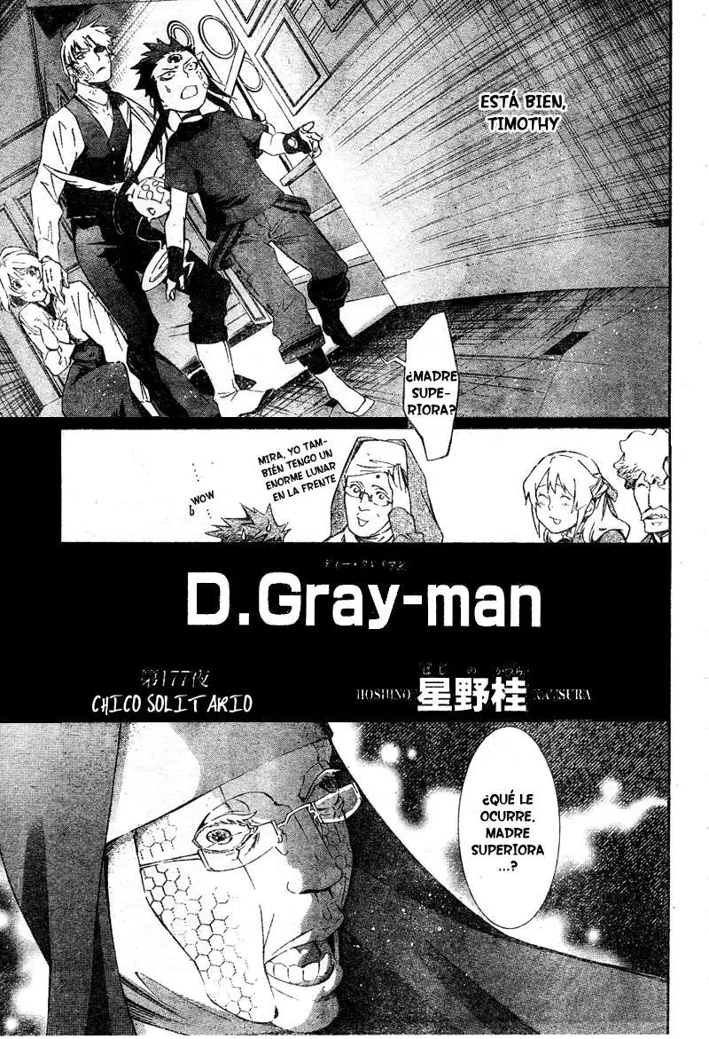 D.Gray-man capítulo 177, página 3