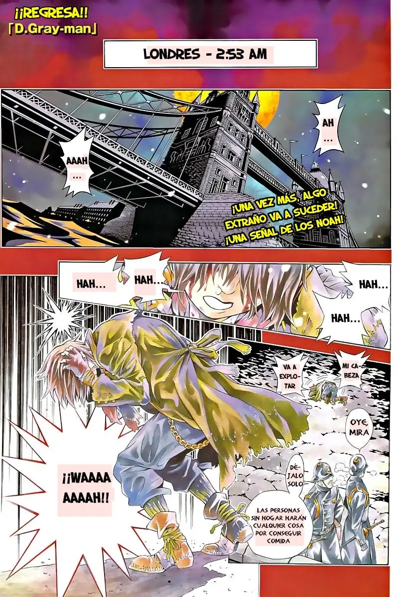 D.Gray-man capítulo 187, página 2