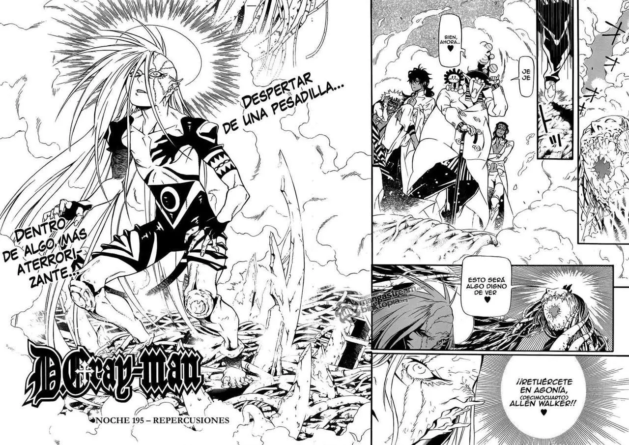 D.Gray-man capítulo 195, página 5