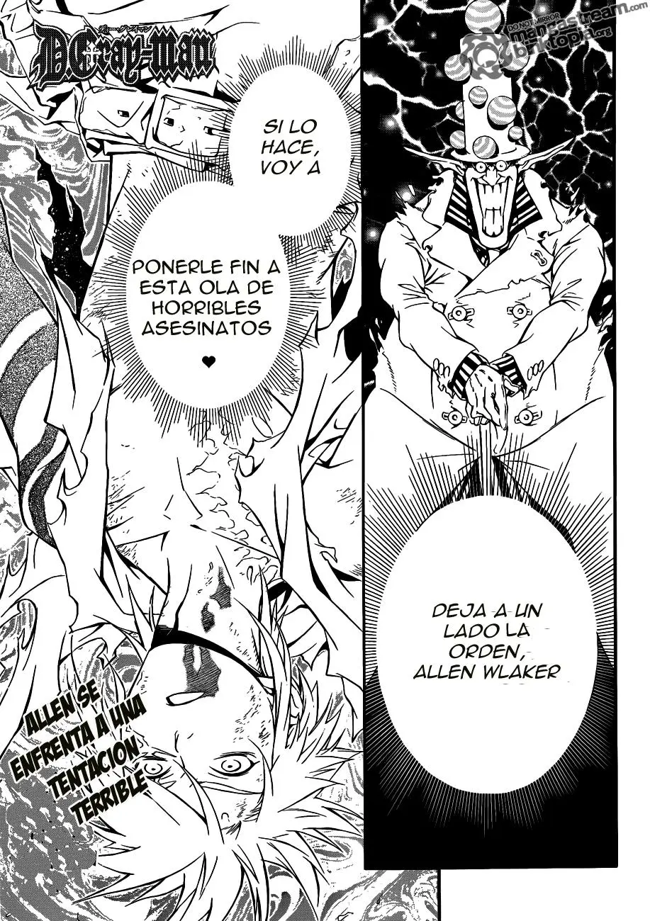 D.Gray-man capítulo 196, página 1