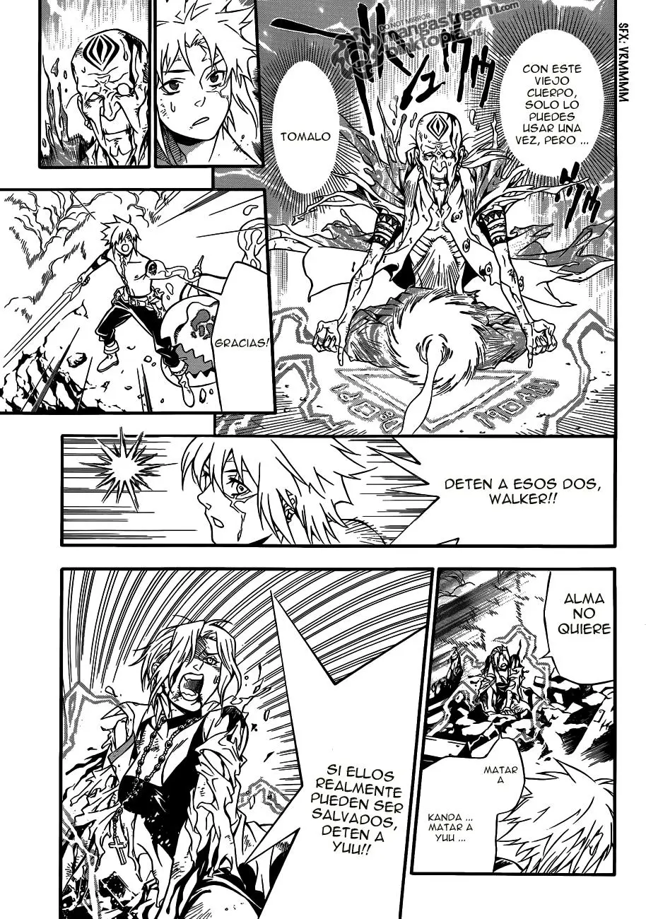 D.Gray-man capítulo 196, página 27