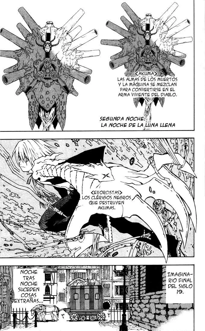 D.Gray-man capítulo 2, página 1