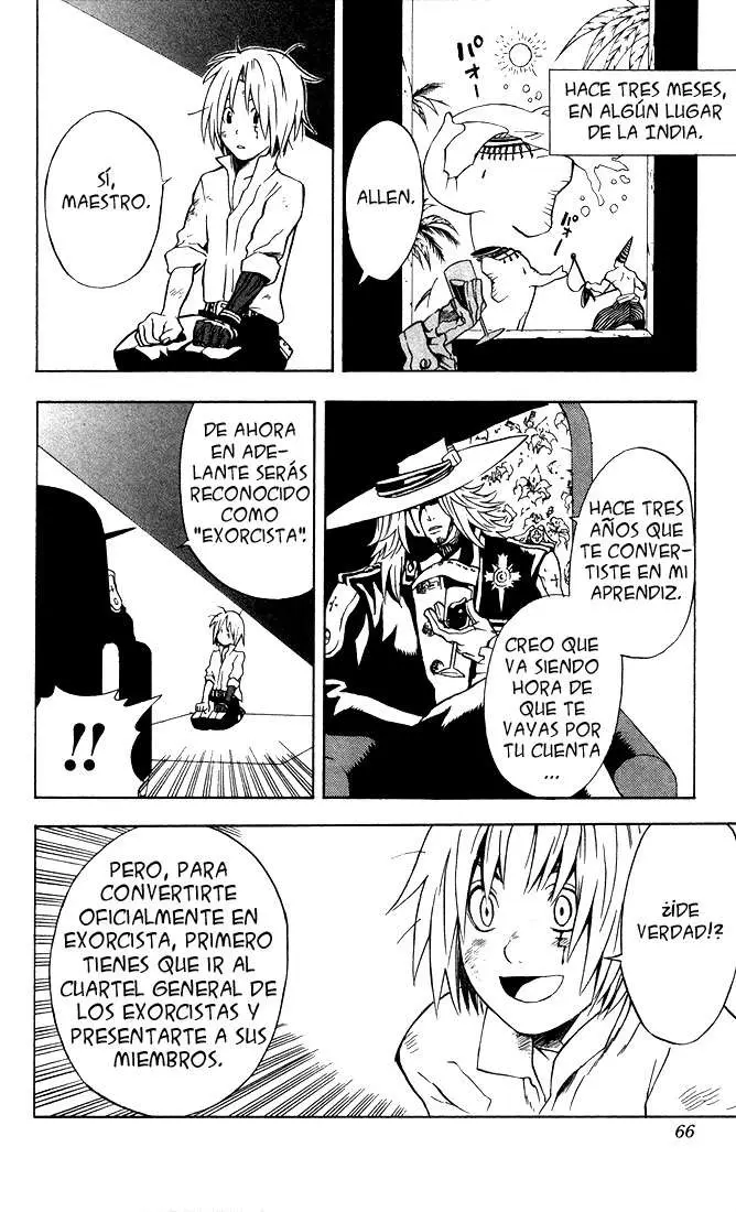 D.Gray-man capítulo 2, página 4