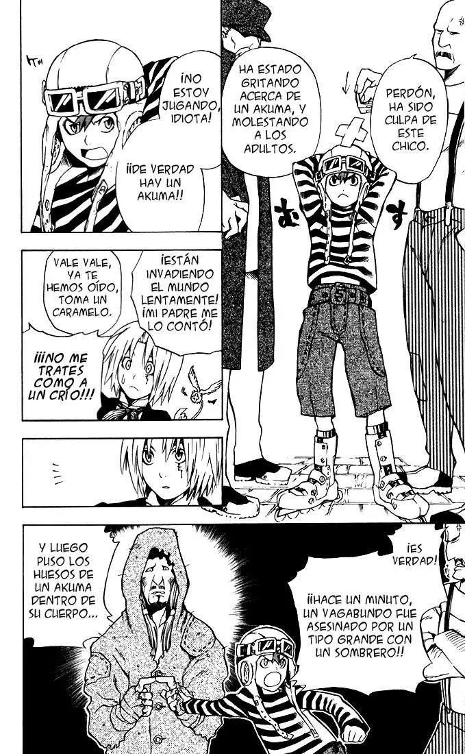 D.Gray-man capítulo 2, página 8