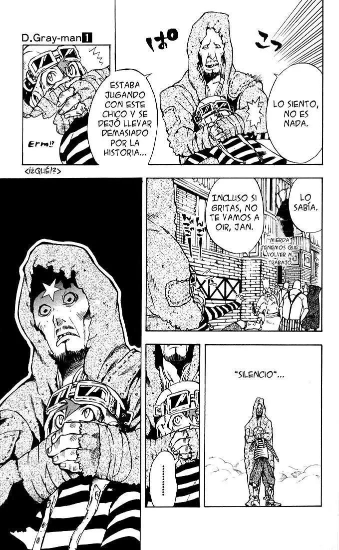 D.Gray-man capítulo 2, página 9