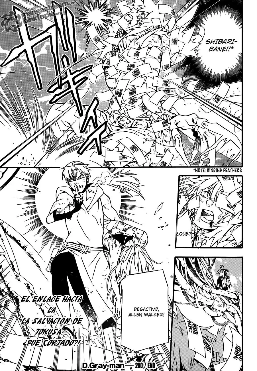 D.Gray-man capítulo 200, página 30