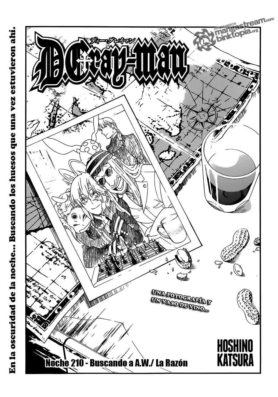 D.Gray-man capítulo 210, página 34