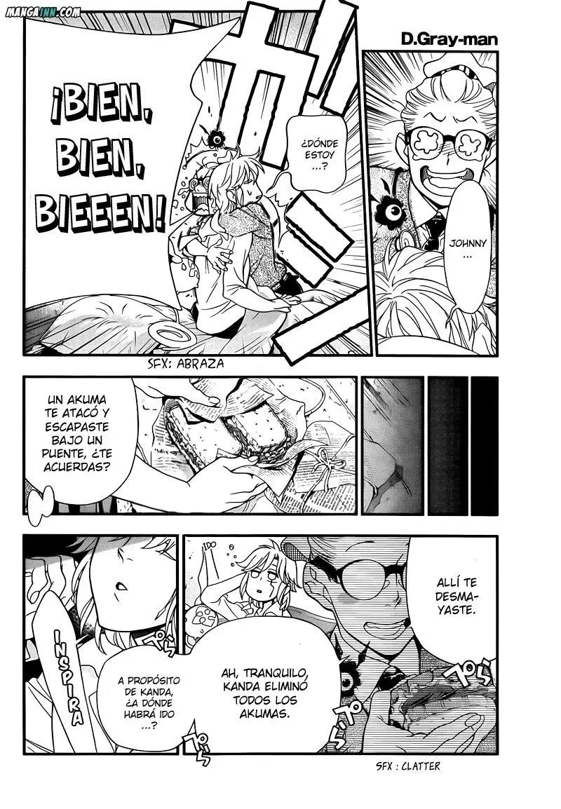 D.Gray-man capítulo 214, página 12