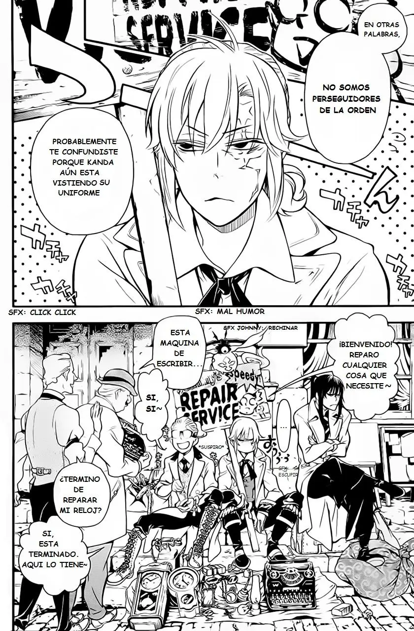 D.Gray-man capítulo 215, página 22