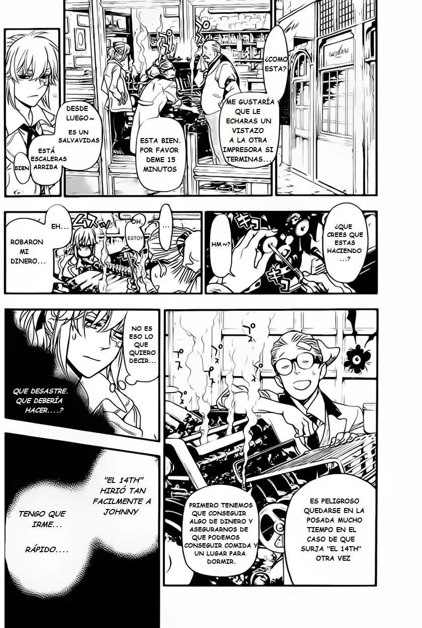 D.Gray-man capítulo 215, página 28