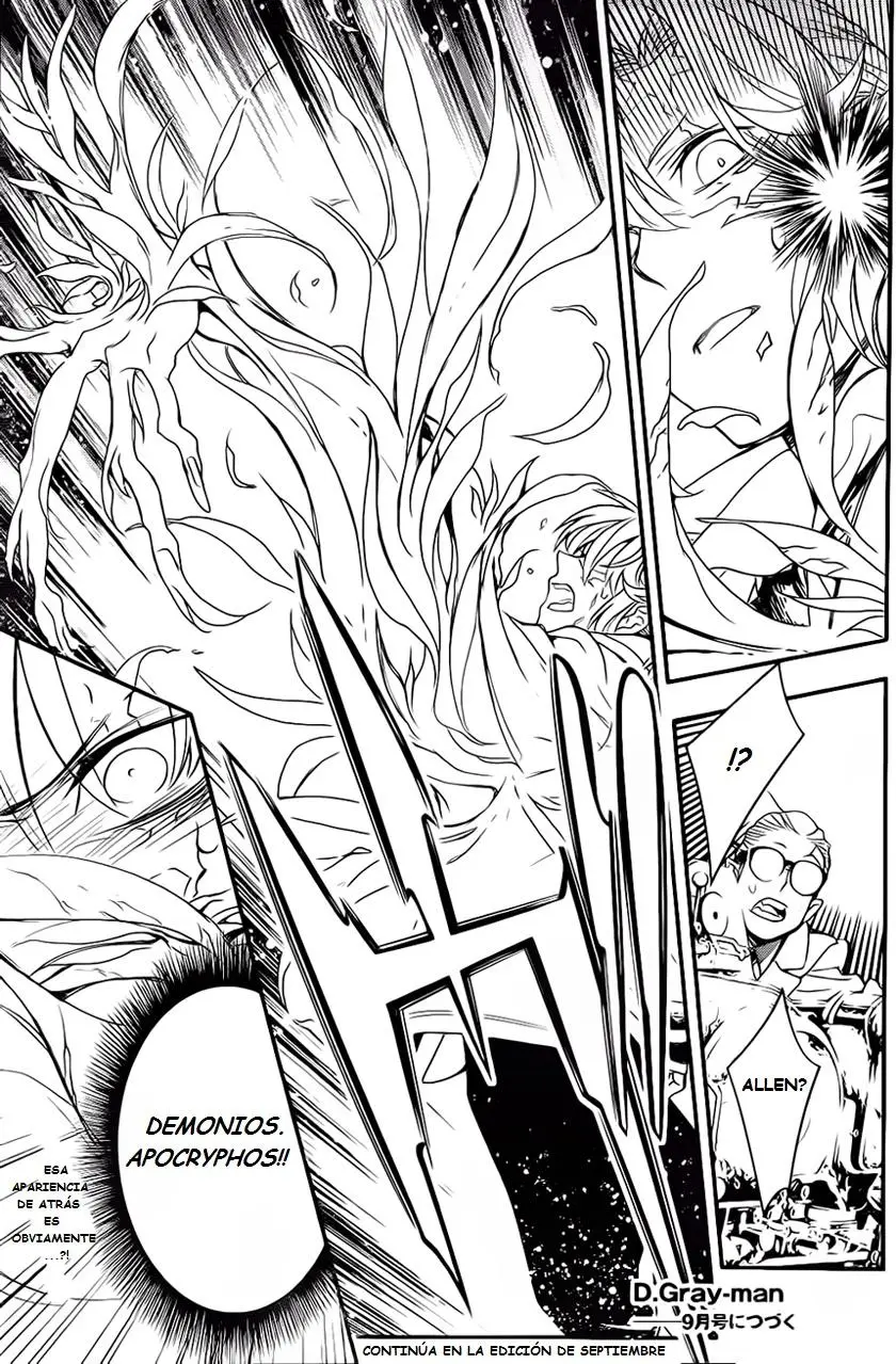 D.Gray-man capítulo 215, página 31