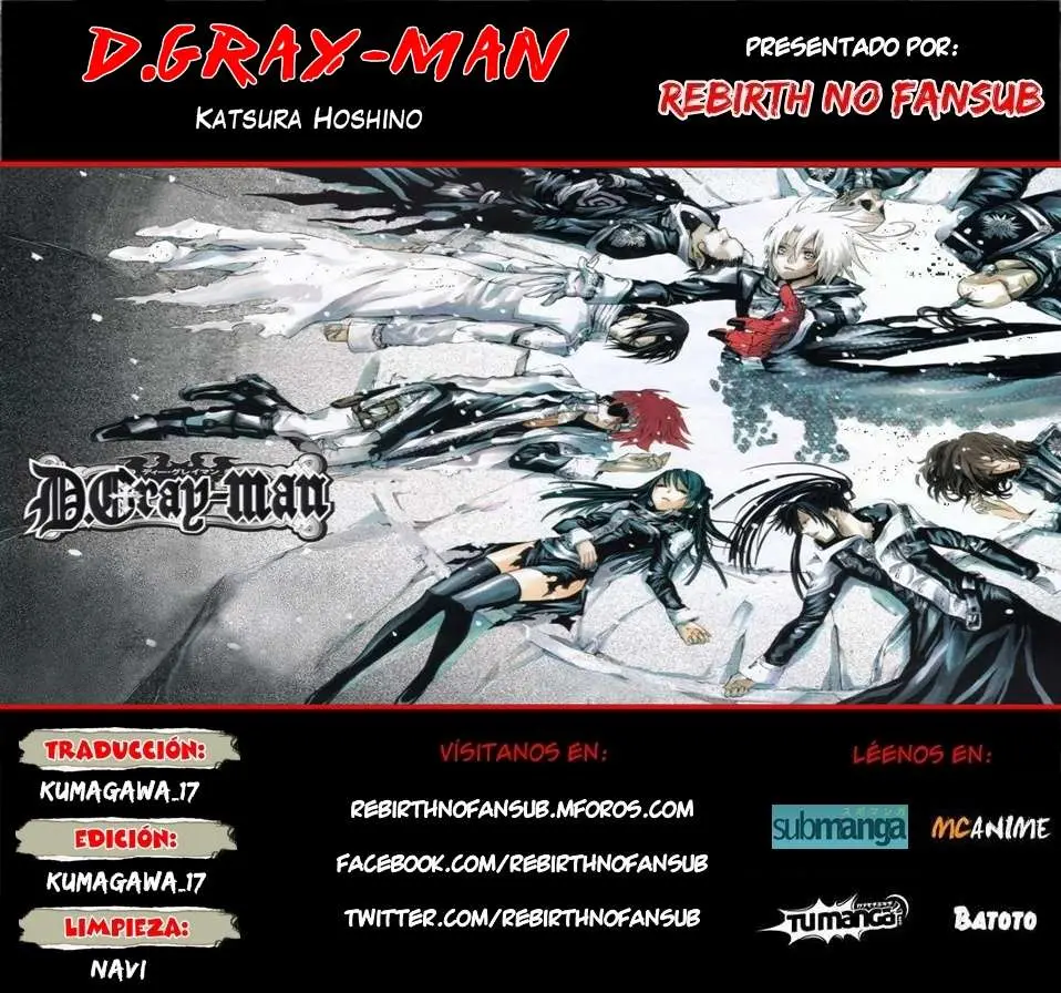 D.Gray-man capítulo 217, página 1