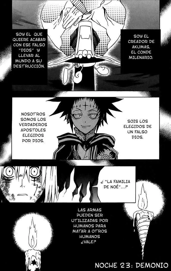 D.Gray-man capítulo 23, página 1