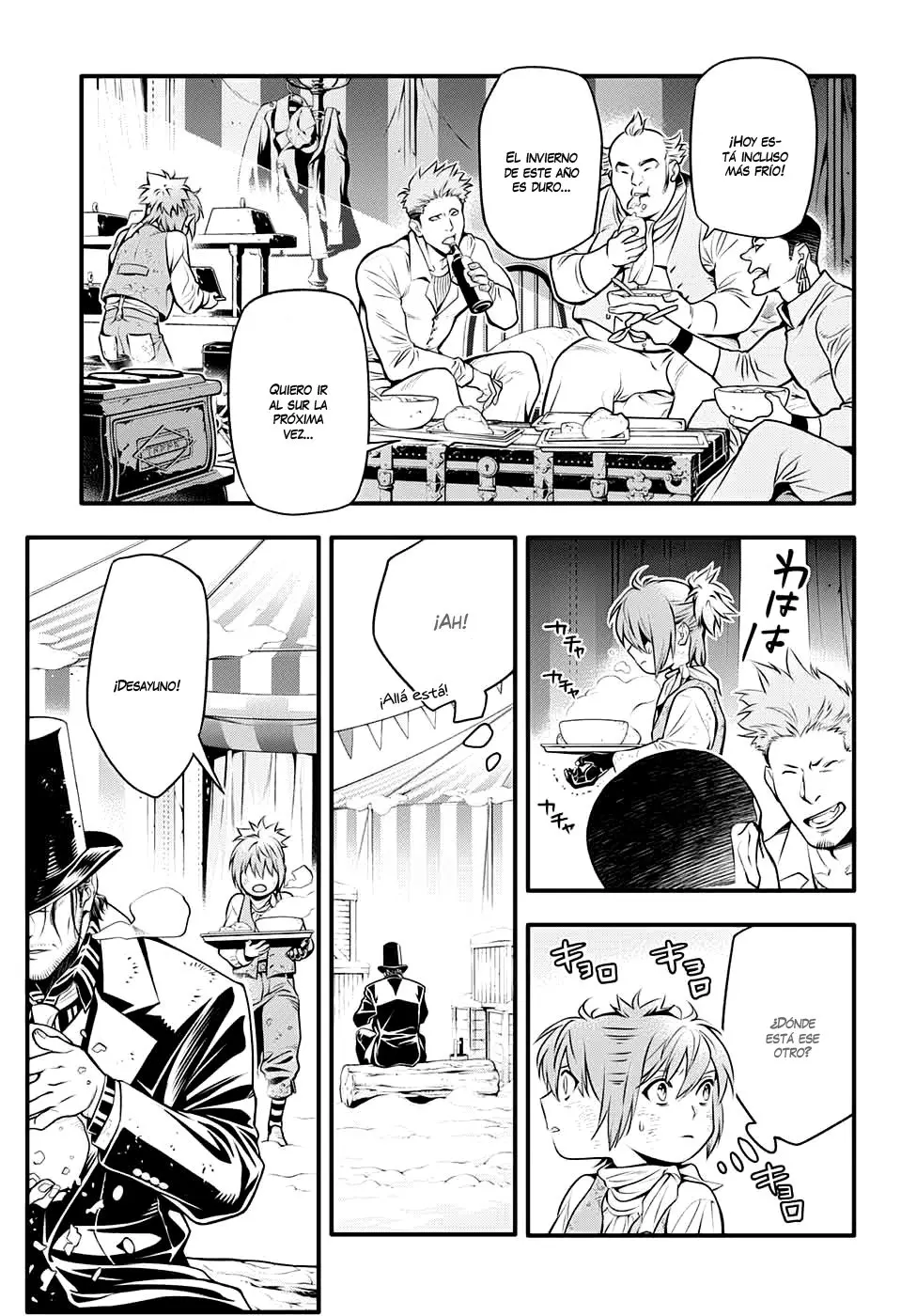 D.Gray-man capítulo 232, página 8