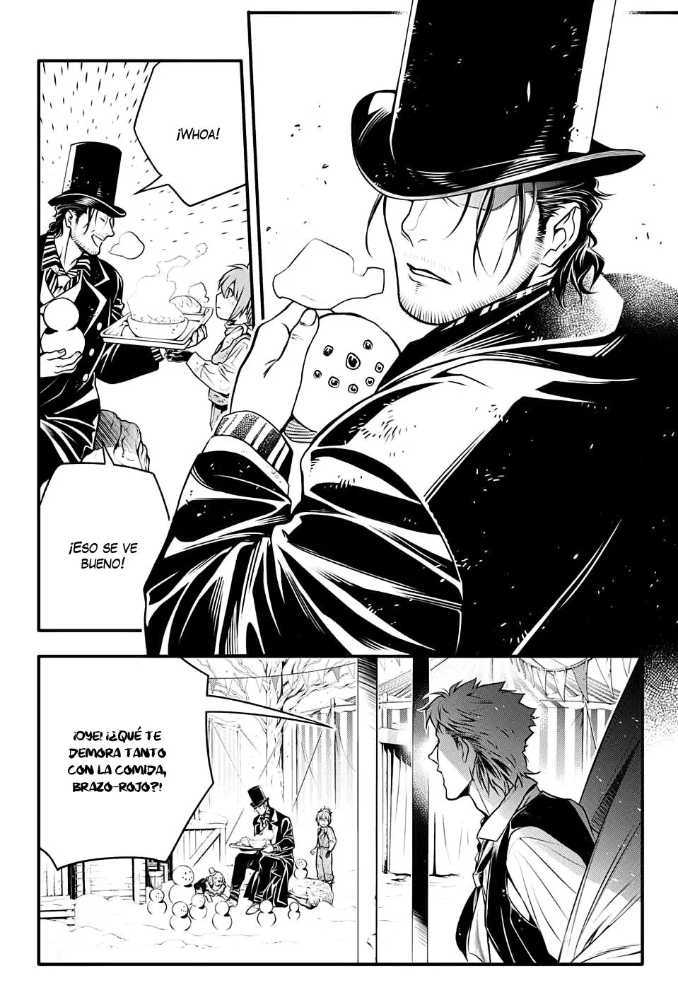 D.Gray-man capítulo 232, página 9