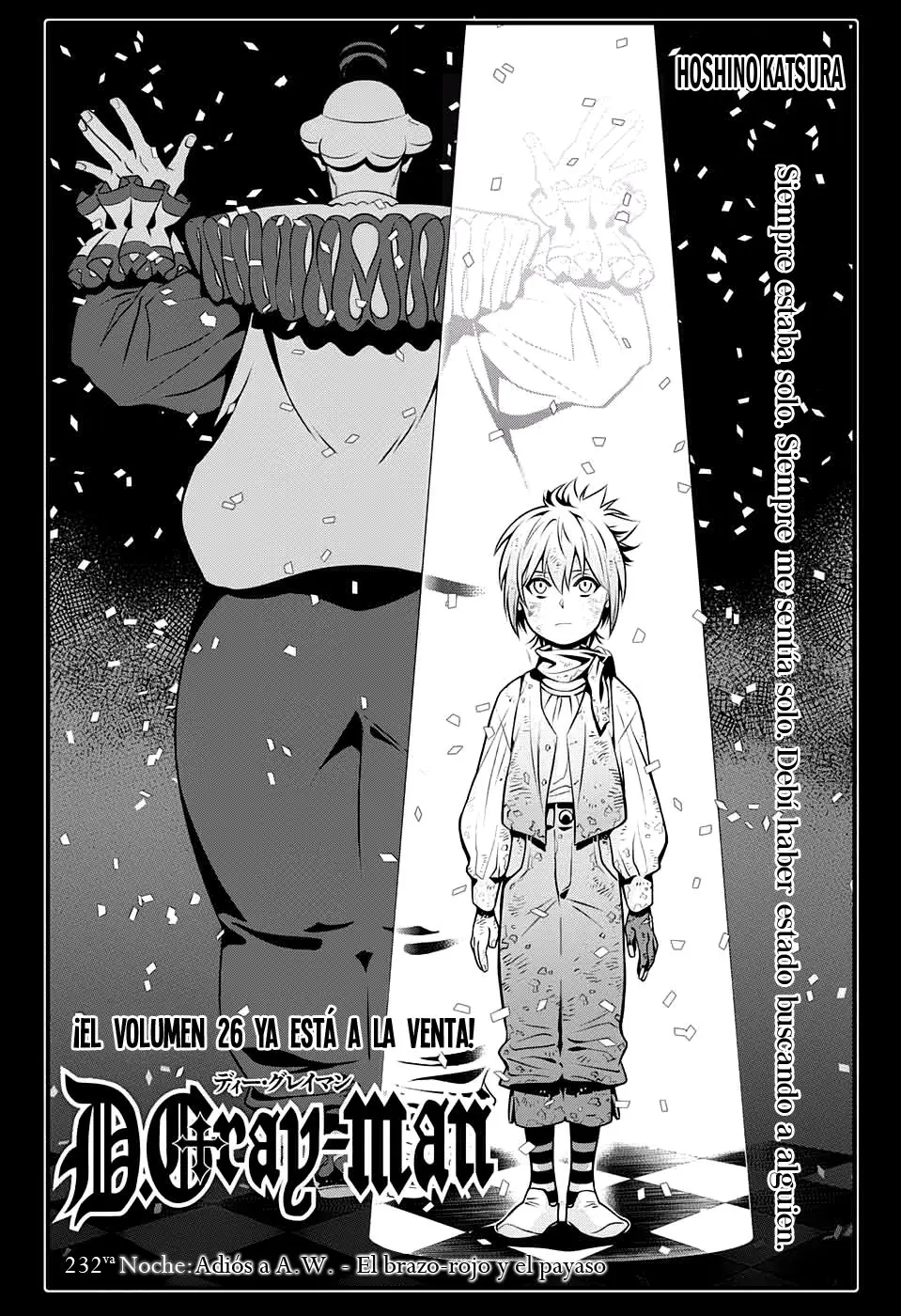 D.Gray-man capítulo 232, página 12