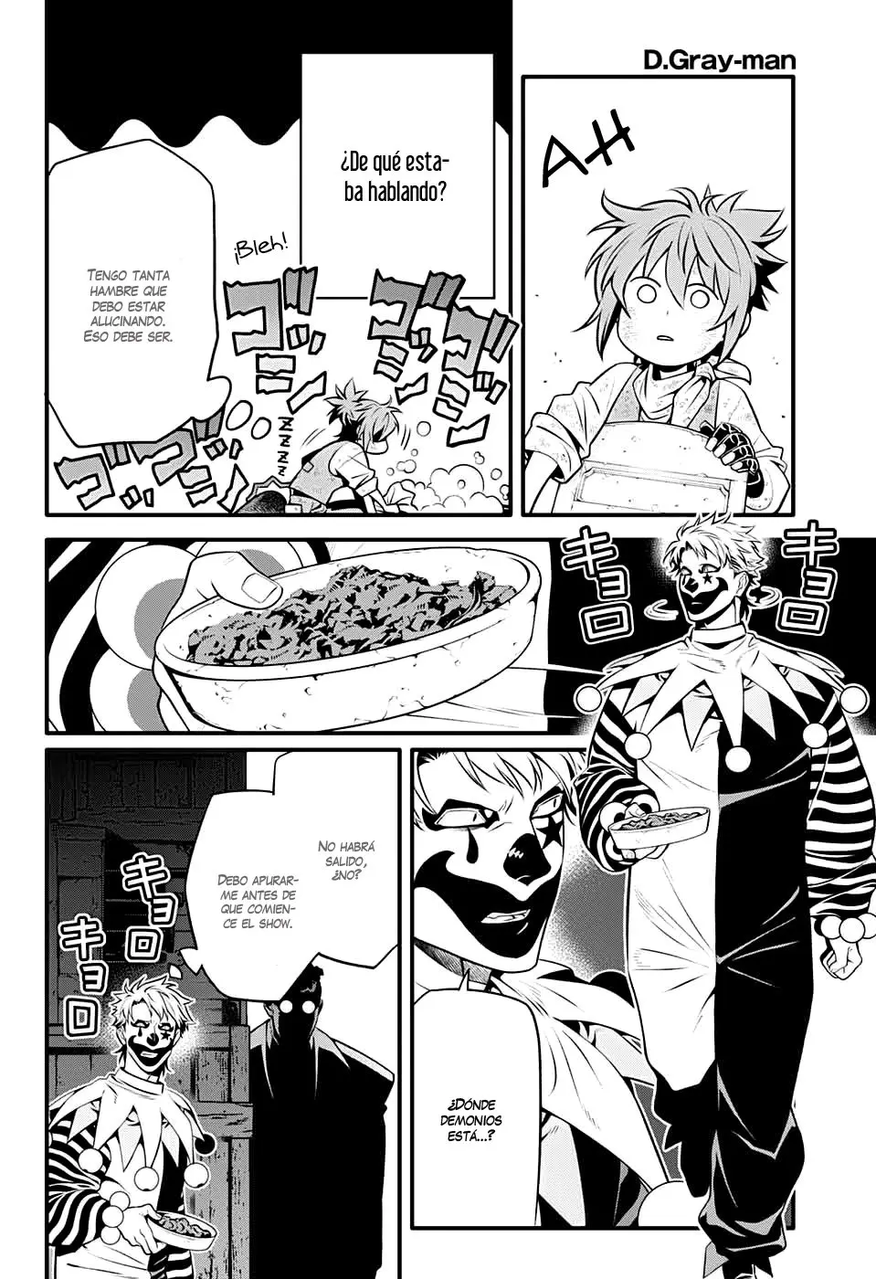 D.Gray-man capítulo 235, página 22