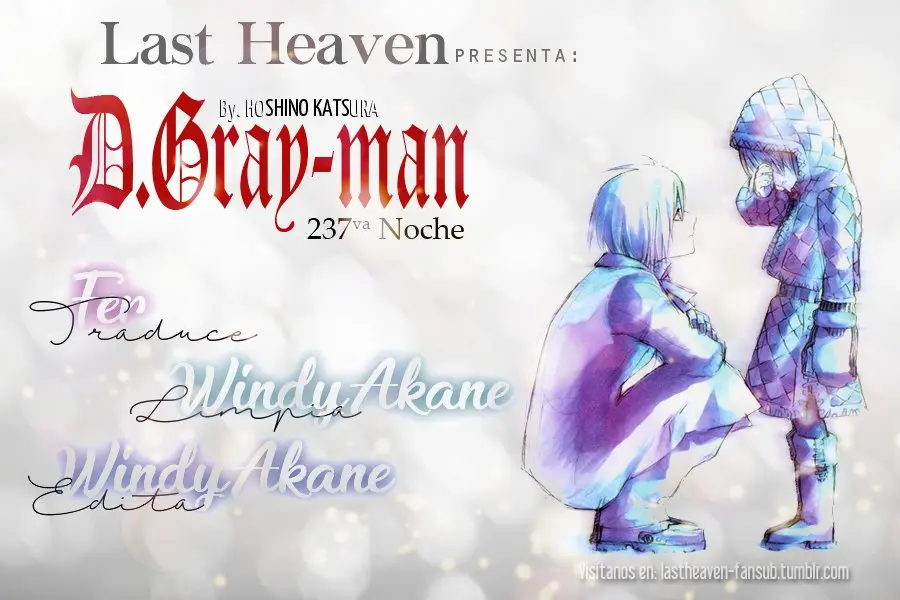 D.Gray-man capítulo 237, página 1