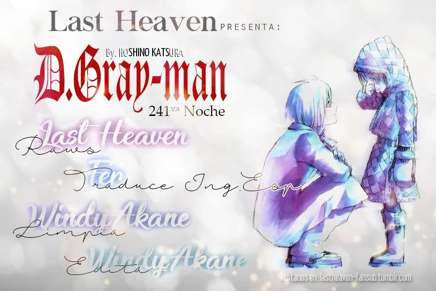 D.Gray-man capítulo 241, página 1