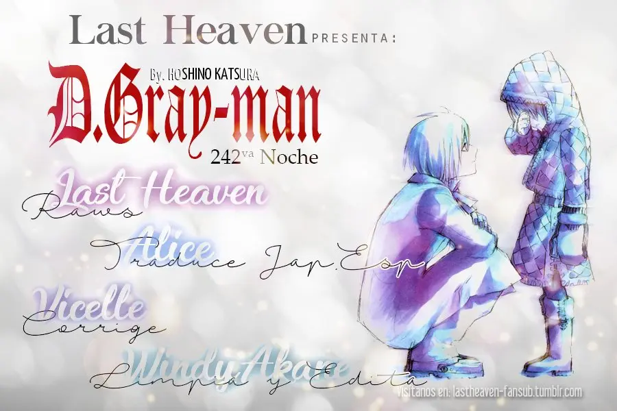 D.Gray-man capítulo 242, página 1