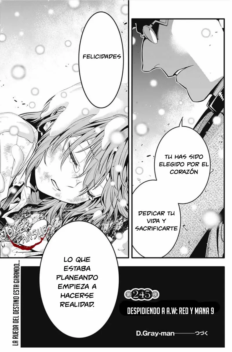 D.Gray-man capítulo 245, página 16