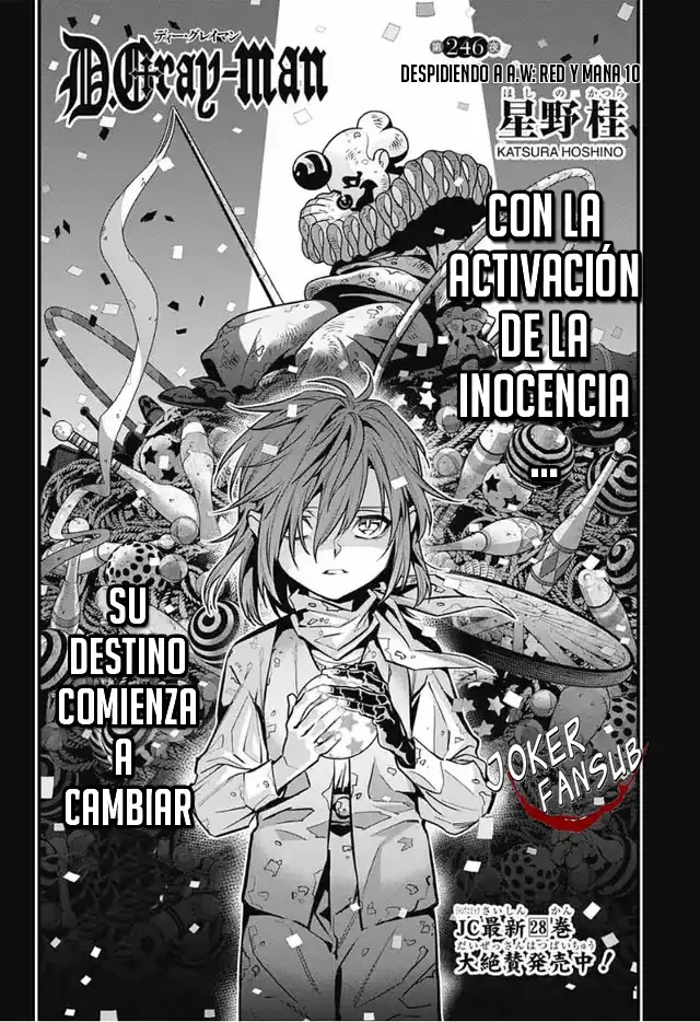 D.Gray-man capítulo 246, página 3