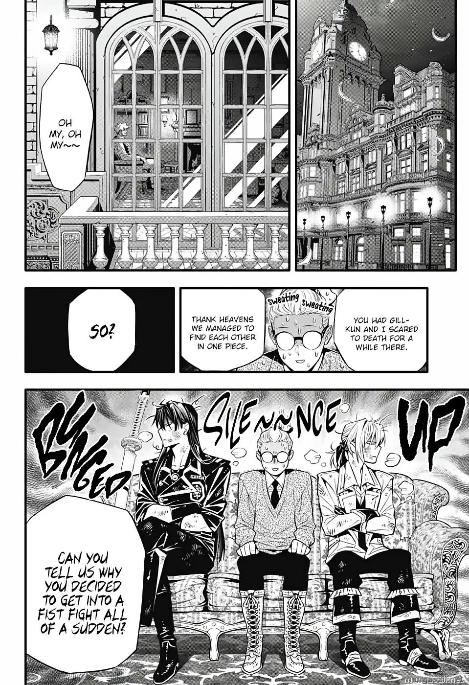 D.Gray-man capítulo 247, página 11