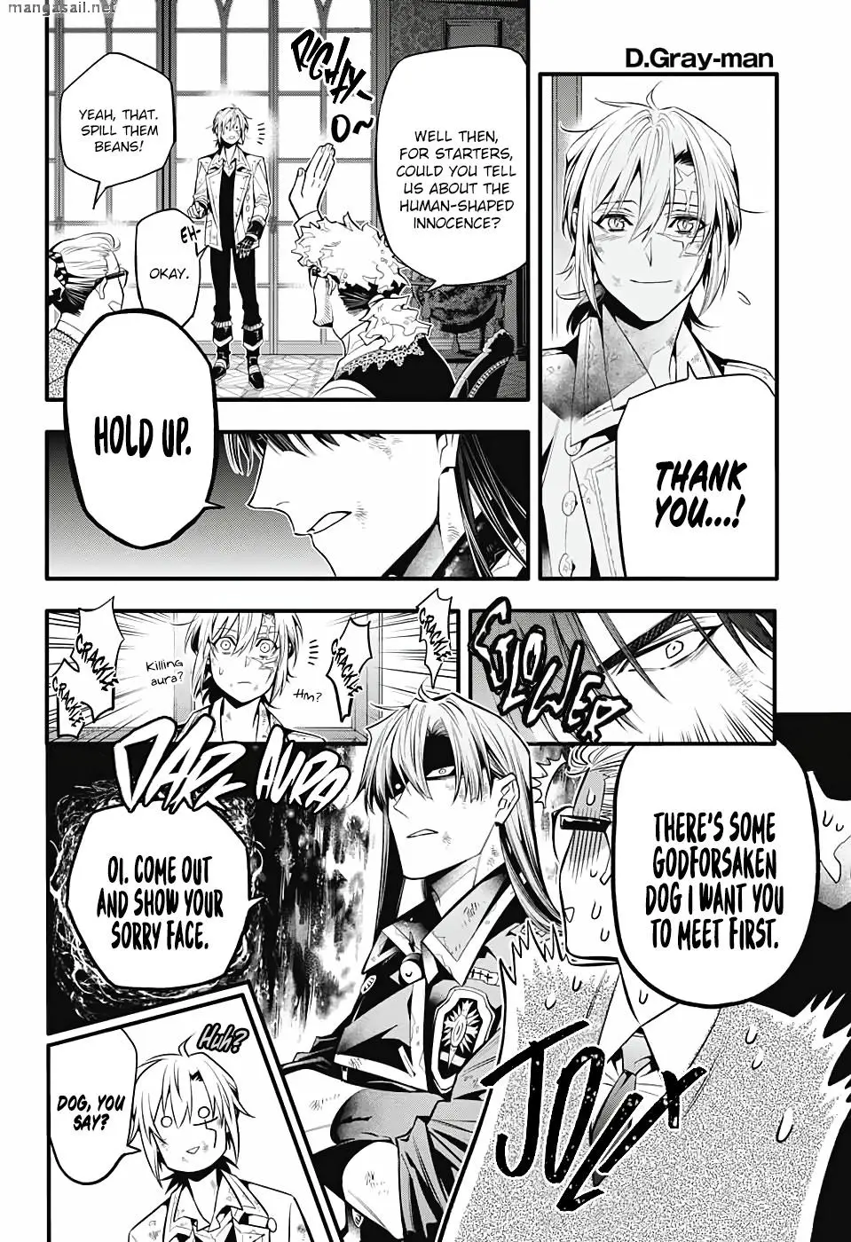 D.Gray-man capítulo 247, página 19
