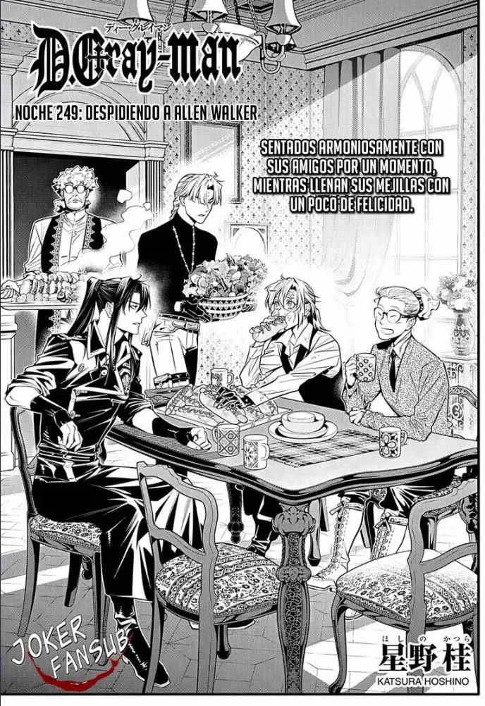 D.Gray-man capítulo 249, página 1