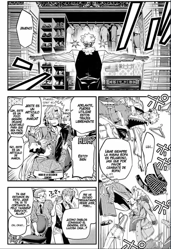D.Gray-man capítulo 249, página 2